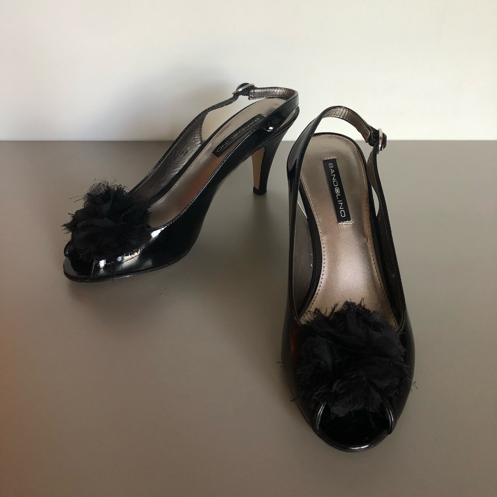 Bandolino heels, peep-toe
